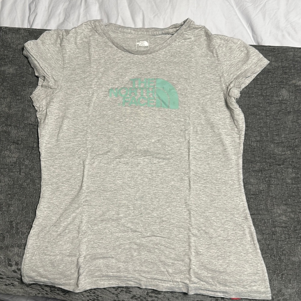The north face grey tshirt